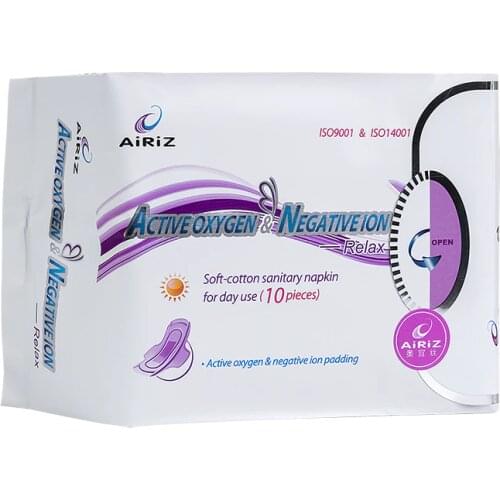 Negative Ion Hygienic 10 Pieces Day Use Hygienic Napkin Vaginal Health Sexual Health Menstrual Panties Tiens Airiz Pad