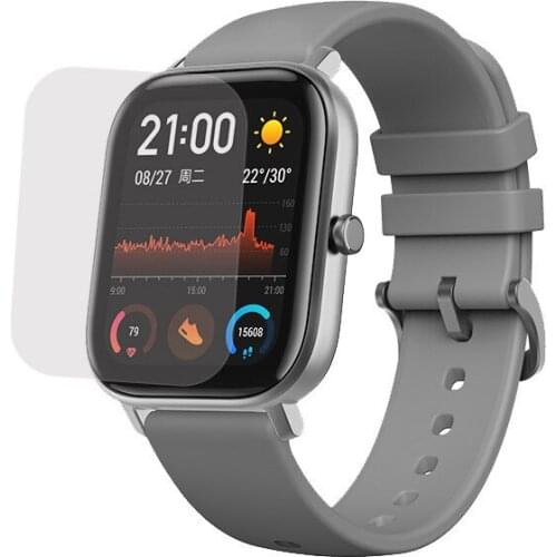 Transparent Soft Screen Protector For Huami Amazfit GTS/GTS 2 Smart Watch Protective Film