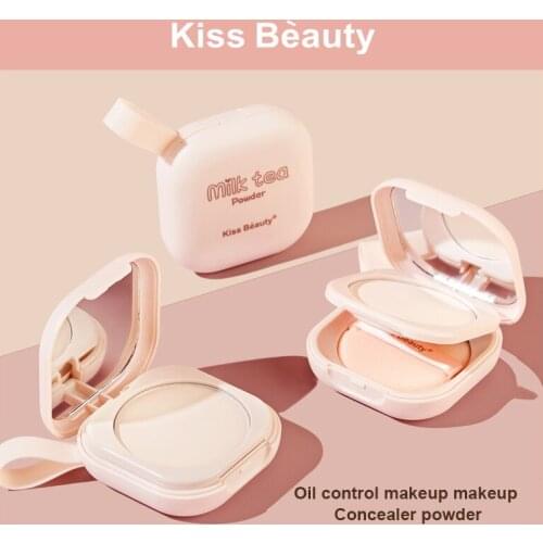 Loose Powder Oil Control Setting Powder Soft Smooth Facial Brighten Pressed Powder Palette Concealer Makeup Cosmetics TSLM2