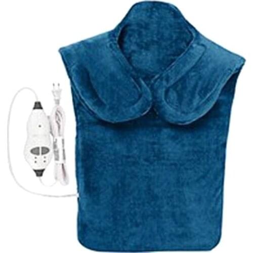 US/EU Plug Men Women Winter Electric Heating Shawl Shoulder Neck Back Hot Compress Relief Massage Wrap Relieve Pain Cape