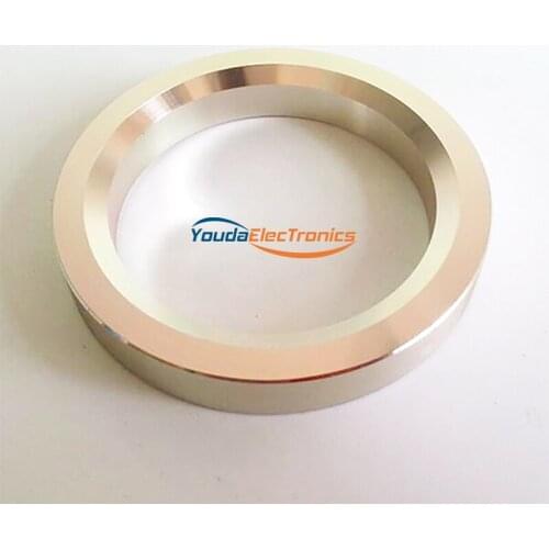 1PC Gold color 70mm Aluminum Decorate Base Ring Washer For tube amplifier 845 805 211