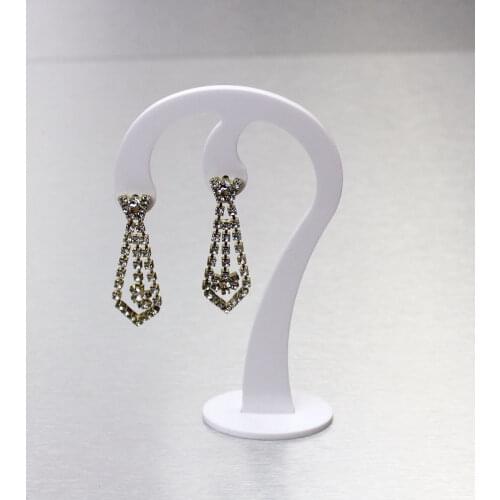 Earring Display Stands Earring Holder Earring Hanging Organizer Jewelry Show Case Acrylic Earing Jewellery Stand Prop Holders