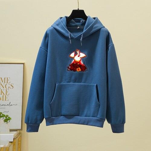 Japanese Fashion Hoodies Hooded Men Women Harajuku Graphic Hoodies Womens Weatshirts Vintage Streetwear Long Sleeve Coat Boy