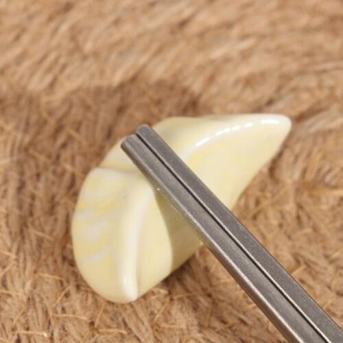 1pc Dumpling Ceramic Chopsticks Holder Japanese Kitchen Chopsticks Pillow