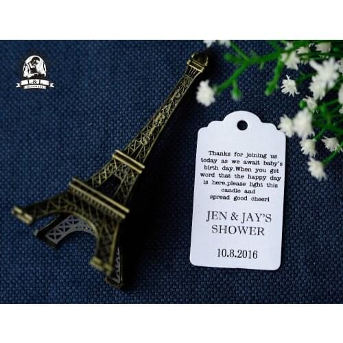 200 pcs 3.5x6.2cm paper label thank you tags bachelorette tags Literature and art label invitation Label customization