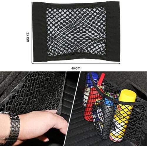25x40CM Car Cargo Storage Net Mesh PocketTrunk Interior Cargo Net Bag Car Trunk Storage Pouch Sundries Storage Organizer