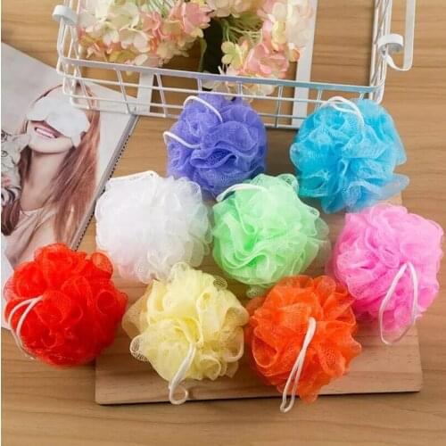 30 grams bath shower Mesh sponge puff sponge small mesh ball shower bath sponges