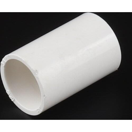 30pcs Straight Connector 20mm PVC Pipe Joint Plastic Tube Connector for Water Supply Irrigation Aquarium Circulation