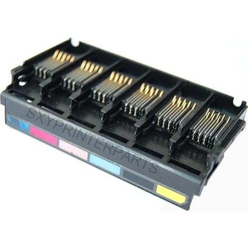 Free Shipping 2x Cartridge Contact Board for Epson Stylus Photo 1390 1400 1430 Disassembled Original 95% new Printer Parts