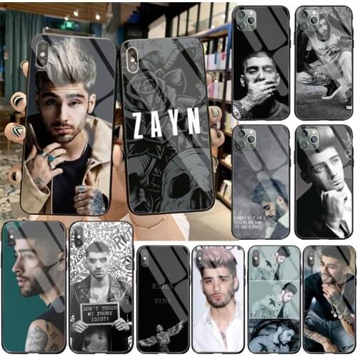 Zayn Malik TPU Soft Silicone Phone Case Cover Tempered Glass For iPhone 11 Pro XR XS MAX 8 X 7 6S 6 Plus SE 2020 case