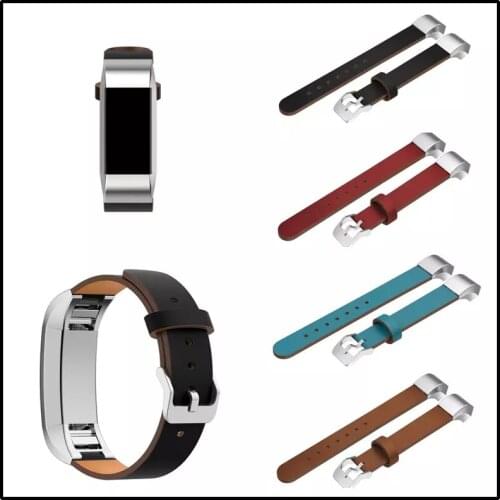 For Fitbit Alta Watchband Premium Soft Genuine Leather Watch Band Replacement Strap For Fitbit Alta / Fitbit Alta HR Bracelet