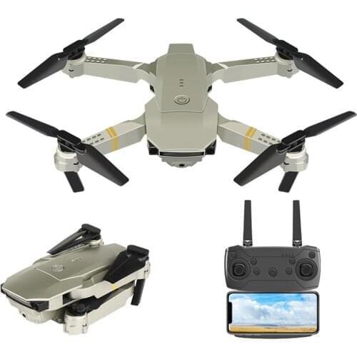 E58 Quadrotor Foldable Drone Mini Portable Drone Kits 1080/4K HD Aerial Photography RC Drone Toy Gift For Adult Kids Gift