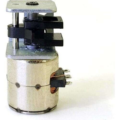 Micro 8mm stepper motor DC 3V-5V 2 phase 4 wire micro stepper motor with screw slide motor for camera lens adjustment