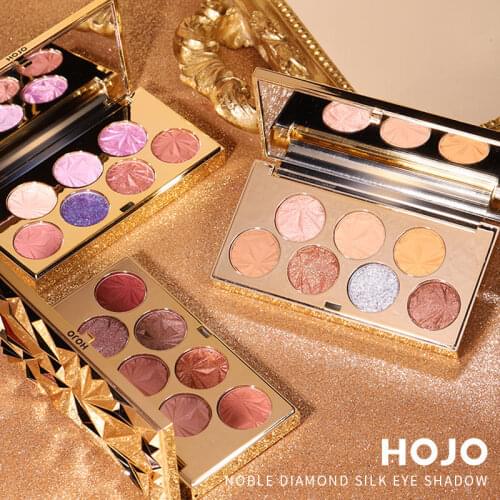 7 Colors Nude Eyeshadow Kit Matte Glitter Eyeshadow Palette Makeup Diamond Glitter Metallic Shiny Nude Eye Pigment Cosmetics