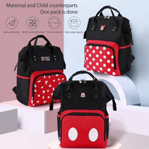 Disney Maternity Bag Mommy Travel Baby Diaper Bag Backpack Large Capacity Limited Time Maternity Care Bag Limited Time Offer