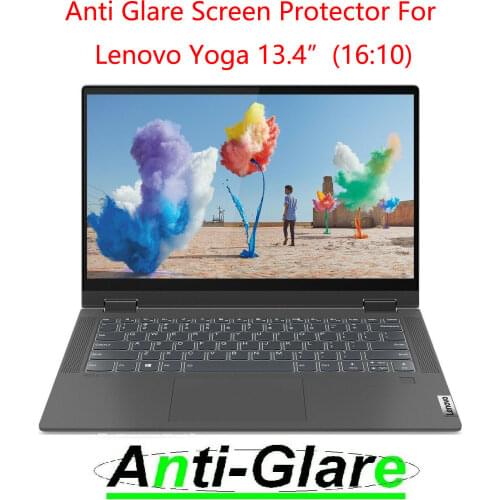 2PCS Anti-Glare Screen Protector Guard Cover Filter for 13" Lenovo Yoga Duet 7i Detachable Laptop 13.4"