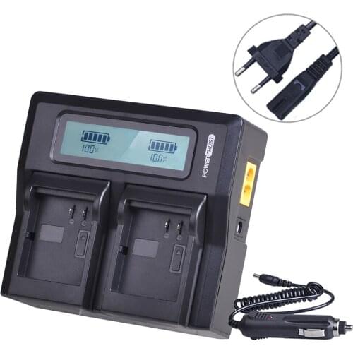 PowerTrust LCD Rapid Dual Charger for Arlo Pro Arlo Pro 2 Arlo Security Light and Arlo Go Rechargeable Battery VMA4410 ALS1101