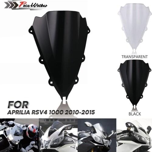 RSV4 R RSV4R RS4 Windshield WindScreen Motorcycle Wind Deflectors For Aprilia R RSV4R 125 50 2009 2010 2011 2012 2013 2014-2016