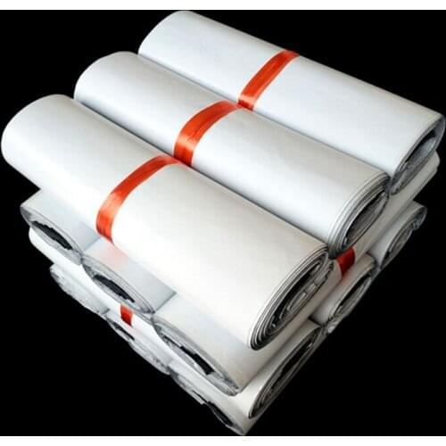 100Pcs/Lot Plastic Envelope Self-seal Adhesive Courier Storage Bags White Black Gray Plastic Poly Envelope Mailer Shipping Bags