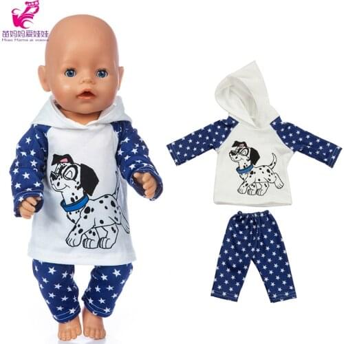 43cm Baby Doll Boy Clothes Pants 18 Inch American Og Nenuco Dolls Clothes Children Gift