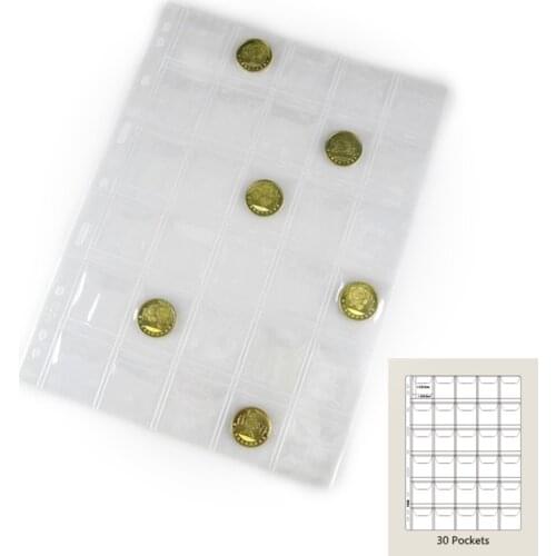 810485 35mm*35mm 30pockets,PCCB-MINGT J3.0 ALBUM BINDER INSERT PAGE SHEETS[9-HOLE Standard],20pcs/lot ,Free Shipping