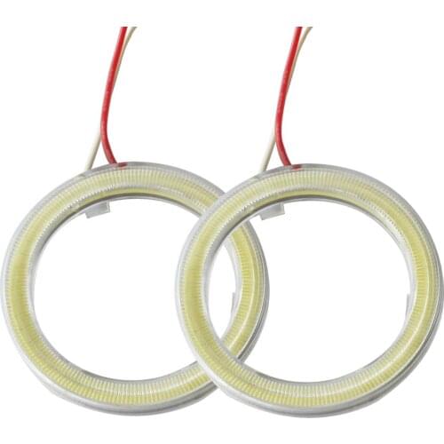 2PCS Car Angel Eyes LED Car Halo Ring Lights 12V 3W Daytime Running Headlamp 60MM 70MM 80MM 90MM 100MM 110MM 120MM Car Light DRL