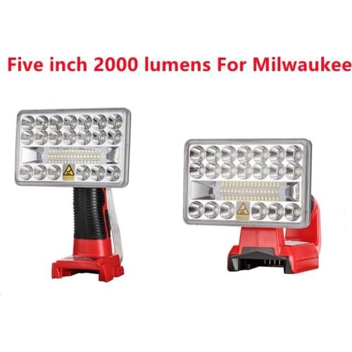 For Milwaukee M18 18V Li-Ion Battery Pistol/Portable LED Lamp Flashlight Outdoor Work Light with high quality free shipping