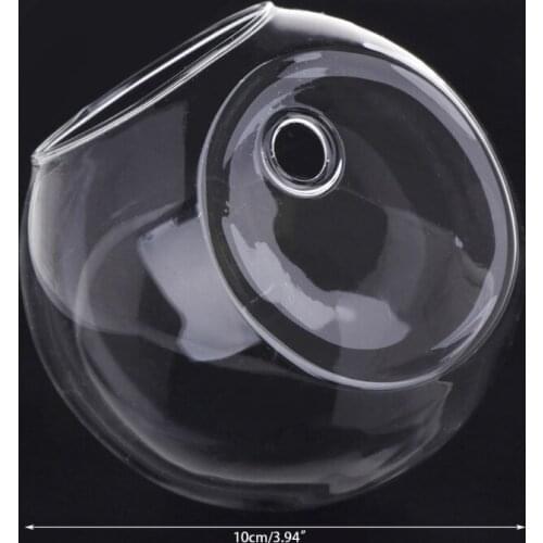 Wall Hang Glass Flower Planter Vase Terrarium Container Home Garden Decor Ball C90D