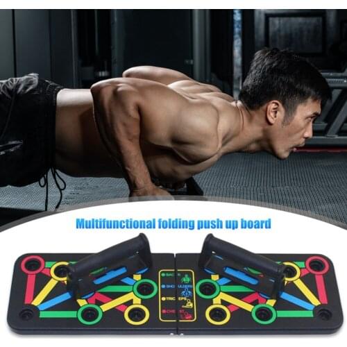 Push Up Rack Board Set Women Men Home Fitness Exercise Workout Push-up Stands Exerciser Equipments Gym Training