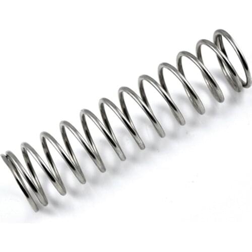 10PCS Stainless Steel Customized Compression Spring Manufacturer,0.7mm Wire Diameter*6mm Out Diameter*(5-50)mm Length