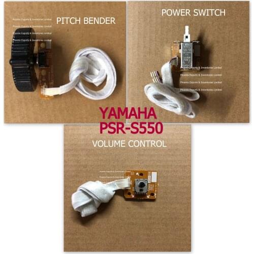 PITCH BENDER POWER SWITCH VOLUME CONTROL FOR PSR-S550 PSR S550