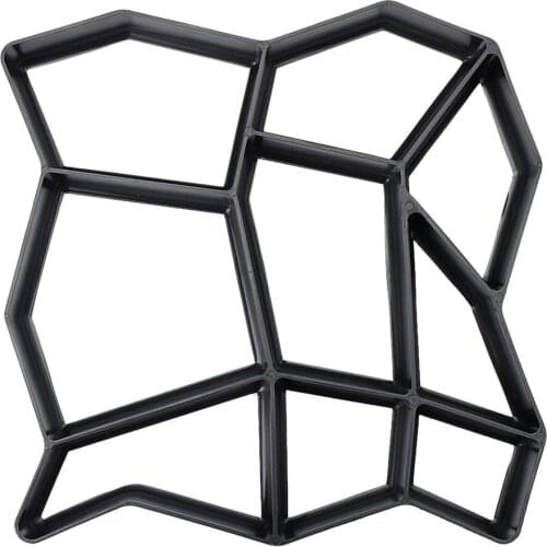 DIY Plastic Path Maker Mold Paving Cement Brick Molds Stone Floor Road Concrete Molds Pavement For Garden Home Patio Maker