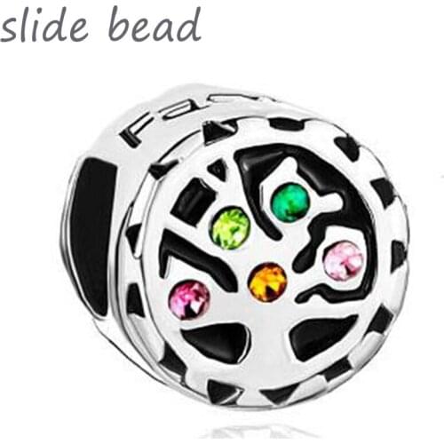 Slide Bead Swarovski Bracelets