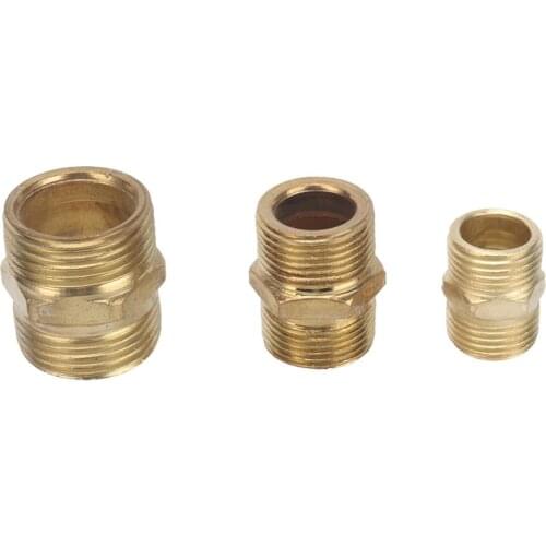 Iron 1/2" 3/4" 1" Male Threaded Connector Home Improvement Plumbing Pipe Fittings Irrigation Connection Accessories