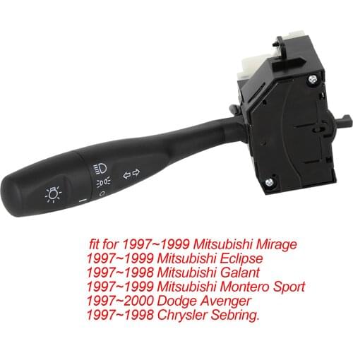X Autohaux Turn Signal Switch Lighting System Multi-Function Combination Switch for 1997-1998 Chrysler Sebring MR277924