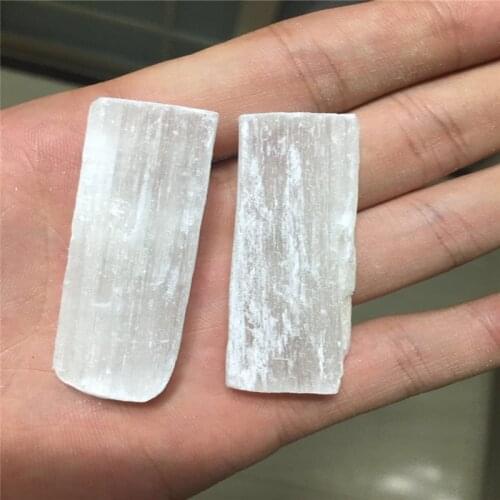 5cm, new gypsum block crystal gypsum long column point DIY jewelry