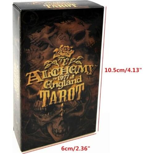 Alchemies 1977 England Tarot 78 Cards Deck Oracle Playing Card Party Board Game XXUF