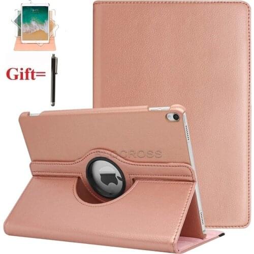 Case Cover for iPad 5th 6th 9.7'' Generation Tablet Auto Sleep Wake up Stand Shell for iPad Air 2 Air 360 Degree Rotating Funda