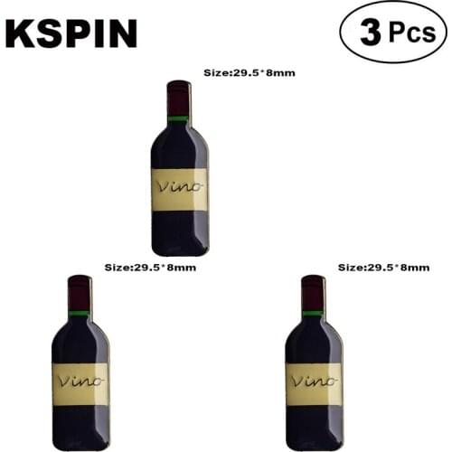Vino Lapel Pin Brooches Pins Flag badge Brooch Badges