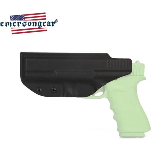 Emersongear Pistol Holster G17 G22 G31 GLOCK Holster Inside Concealed Carry Waistband Pistola Belt Clip Accessories Right Hand