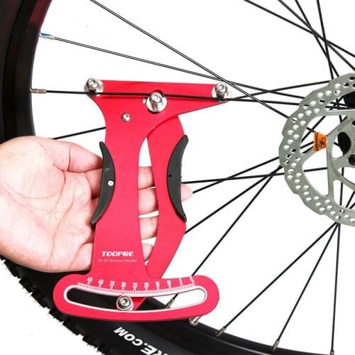 Bicycle spoke correction tool tensiometer Aluminum alloy for Mountain Road bike Cycling tools