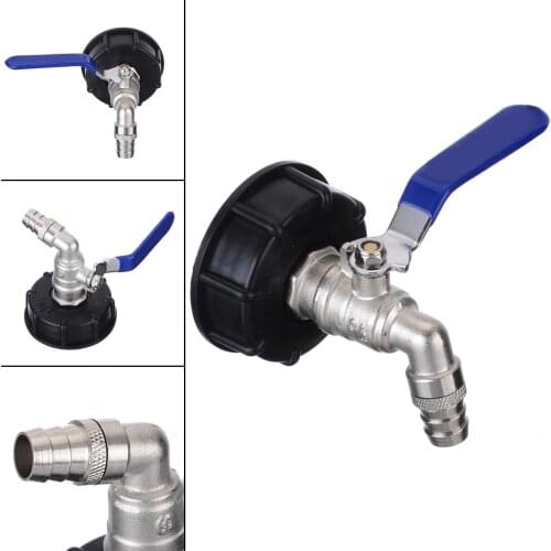Mayitr 3/4 Adapter Connector IBC Replacement Connector Hose Valve Faucet Garden Water Connectors