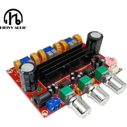 TPA3116d2 2.1 Digital power amplifier Board for home audio speaker mp3 TV system Subwoofer amp 50W+50W+100W