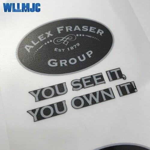 Custom logo heat transfer label tagless garment label for T-shirt