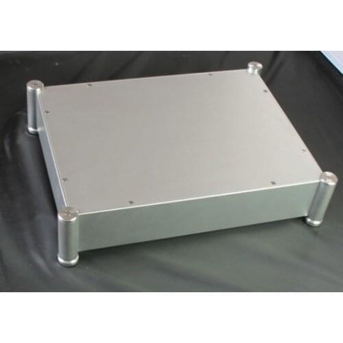 Size (mm) : W430 H95 L330 4308T Full Aluminum Enclosure / mini AMP case/power amplifier box/ chassis DIY amplifier kit