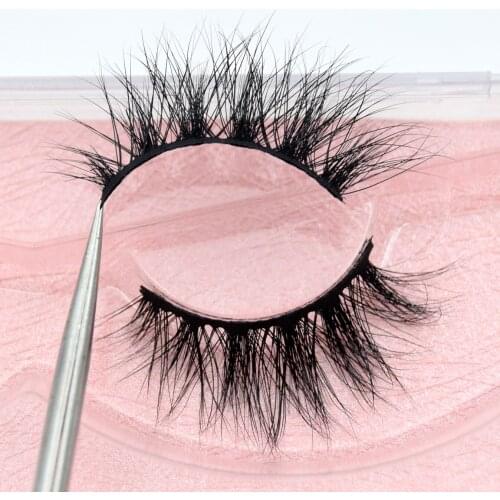 Visofree eyelashes 3D Mink Lashes Reusable Full Strip Lashes False Eyelashes Handmade Mink Lashes Cruelty free Upper Lashes M13