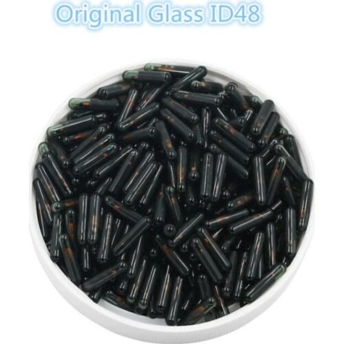 XRHSKEY Original ID48 Glass Chip Auto Transponder Chip ID 48 Chip for VW Audi Skoda Honda Car Key