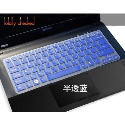 For Sony VAIO E series vaio e14 sve141 E 14 E14P VPC SA CASilicone keyboard cover Protector