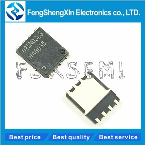 10pcs/lot BSC025N03LSG BSC025N03 025N03LS MOSFET 30V/100A TDSON-8