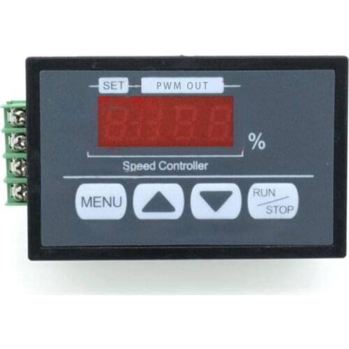 35% Hot Sales!!! 30A Digital LED Display DC 6/12/60V Brushed Motor Speed Controller Regulator
